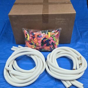 Box of 5 inch Balloons w/ Two sets of Tubing