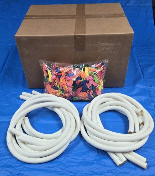 Box of 5 inch Balloons w/ Two sets of Tubing